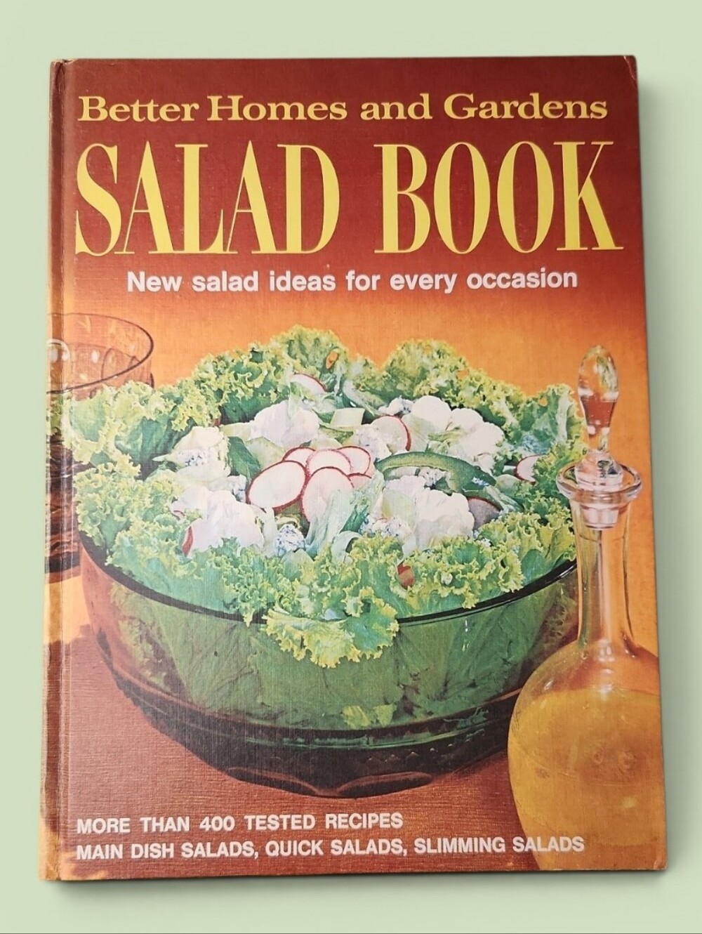 1969 Better Homes & Gardens Salad Book Cookbook Vintage Recipes